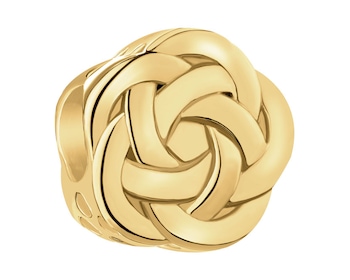 Zawieszka srebrna beads - kwiat