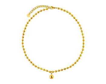 Naszyjnik ze stali szlachetnej - kulki