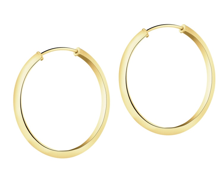 14 K Yellow Gold Hoop Earring