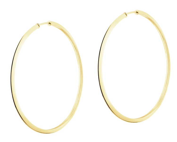 14 K Yellow Gold Hoop Earring