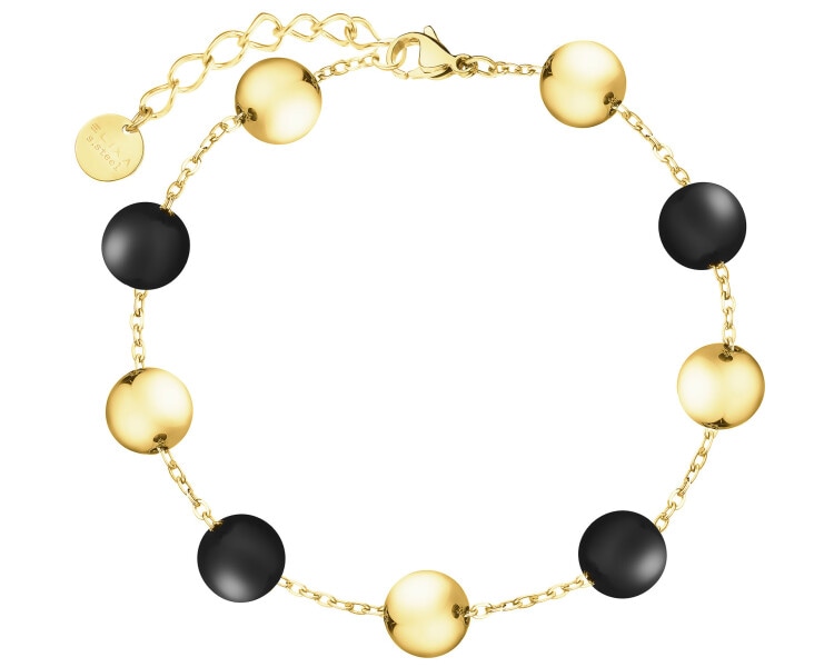 Bransoletka ze stali szlachetnej - kulki