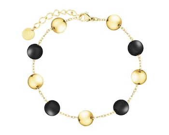 Bransoletka ze stali szlachetnej - kulki