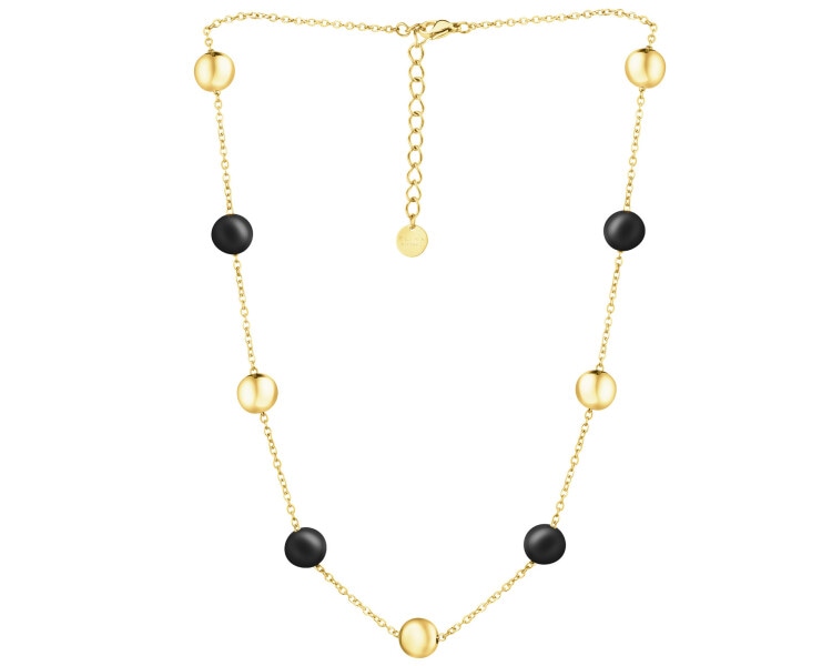 Naszyjnik ze stali szlachetnej - kulki