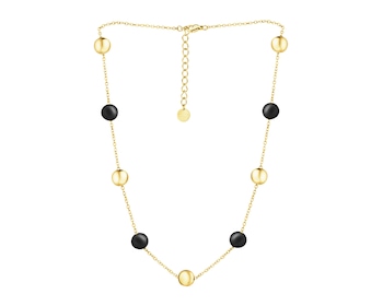 Naszyjnik ze stali szlachetnej - kulki