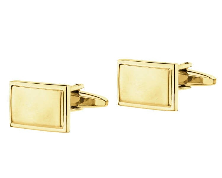 Spinki do mankietów ze stali szlachetnej