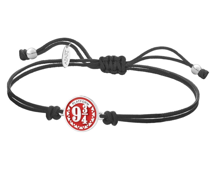 Bransoletka z elementami srebra i emalią - Harry Potter, peron 9 i ¾, Warner Bros. Discovery