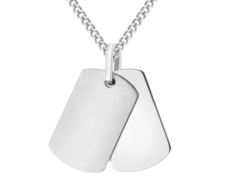 Naszyjnik ze stali szlachetnej