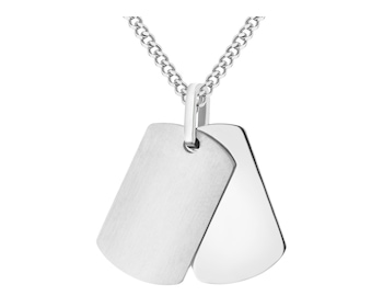 Naszyjnik ze stali szlachetnej