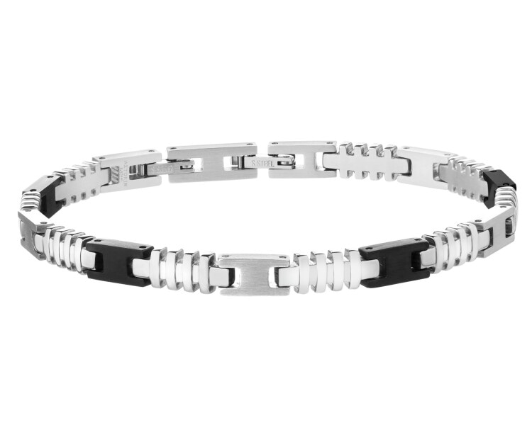 Bransoletka ze stali szlachetnej