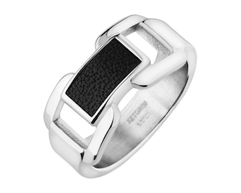 Obrączka ze stali szlachetnej