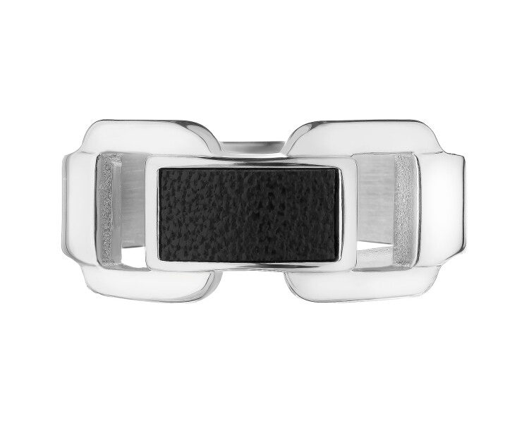 Obrączka ze stali szlachetnej