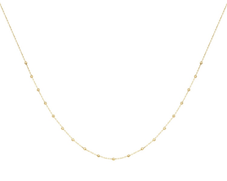 8 K Yellow Gold Necklace