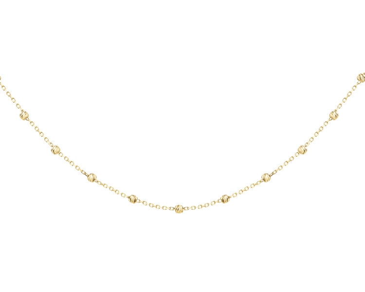 8 K Yellow Gold Necklace