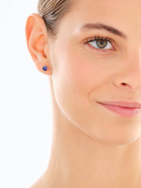 Rhodium Plated Silver Set with Cubic Zirconia