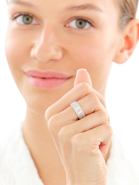 Zlatý prsten s diamanty - 0,93 ct - ryzost 585