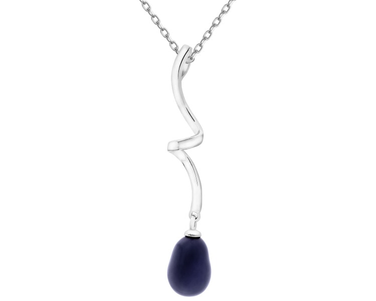 Zawieszka srebrna z perłą