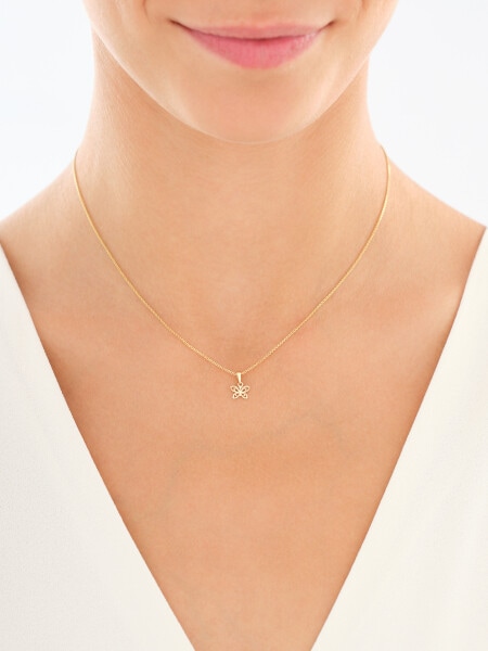 8 K Yellow Gold Pendant 