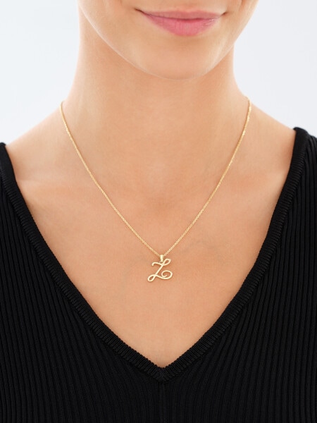 8 K Yellow Gold Pendant 