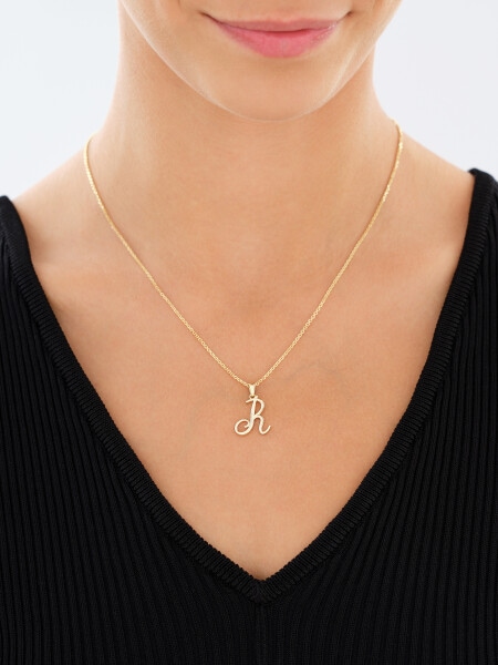 8 K Yellow Gold Pendant 