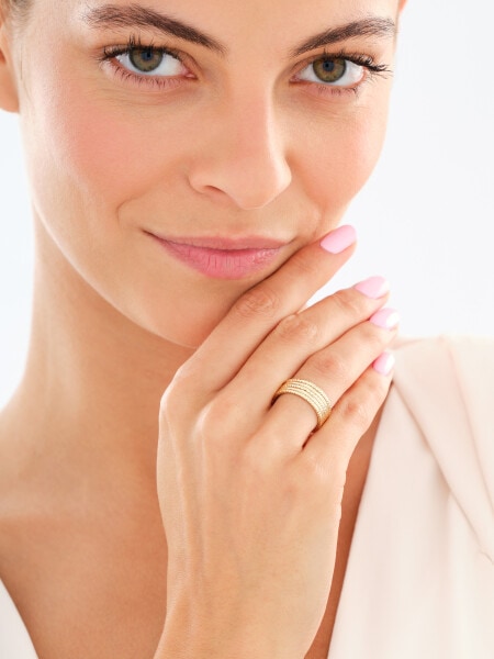 9 K Yellow Gold Ring 