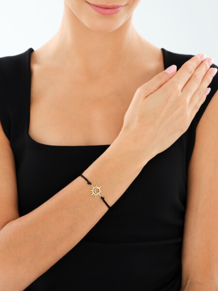 Gold-Plated Silver Bracelet with Cubic Zirconia