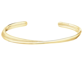 Bransoletka z mosiądzu pozłacana