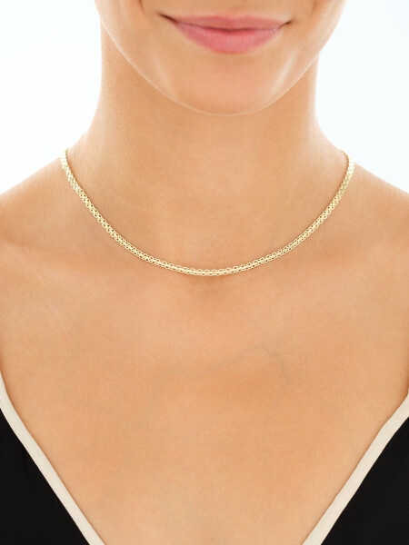 Gold-Plated Silver Necklace 