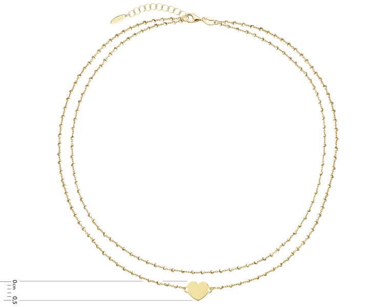 Gold-Plated Silver Necklace 