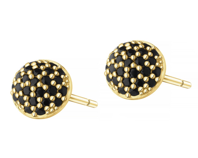 Gold earrings