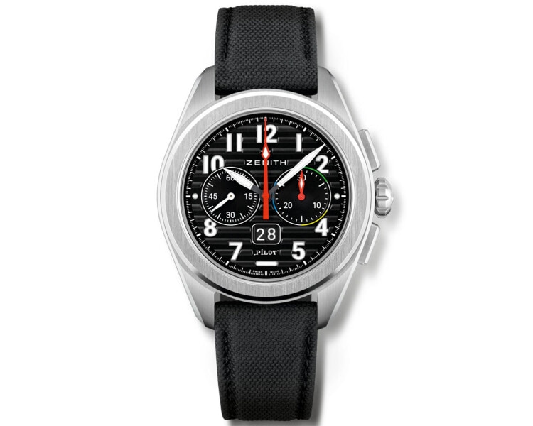 Zenith Pilot Big Date Flyback