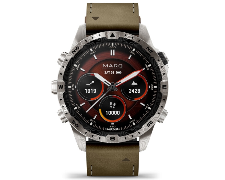 Garmin MARQ Adventurer Gen 2 Damascus Steel