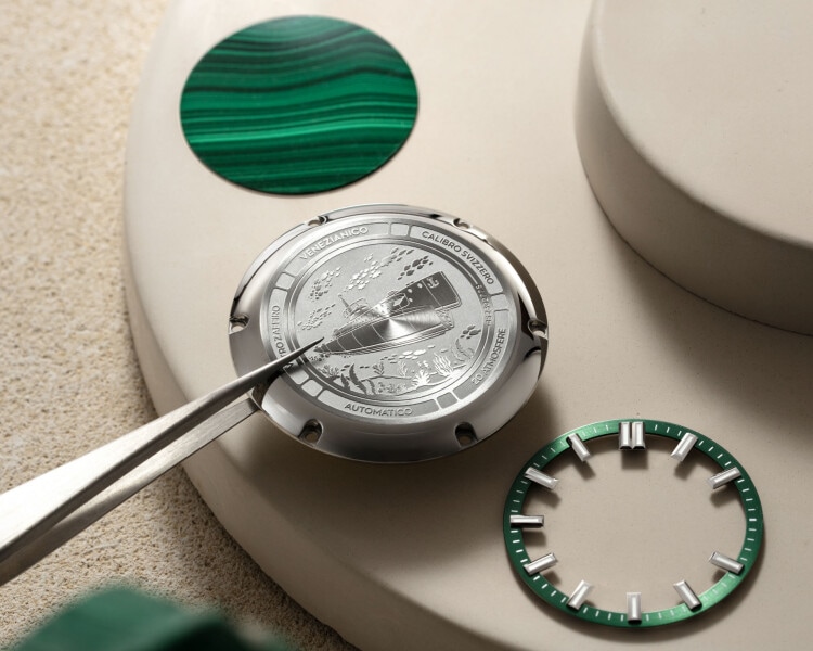 Venezianico Nereide Malachite 42