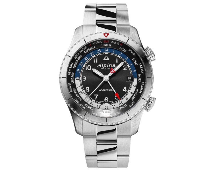 Alpina Startimer Pilot Quartz Worldtimer