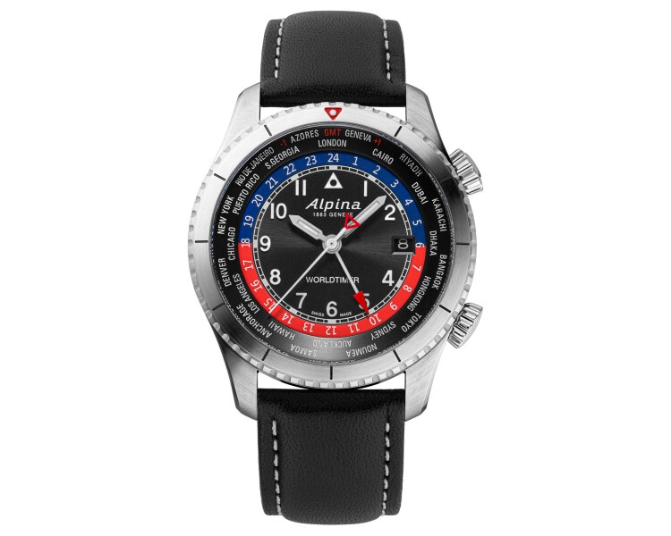 Alpina Startimer Pilot Quartz Worldtimer