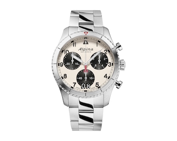 Zegarek męski Alpina Startimer Pilot Quartz Chronograph Big Date