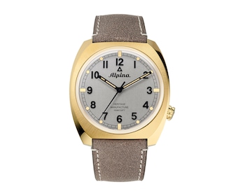 Zegarek męski Alpina Startimer Pilot Heritage Manufacture
