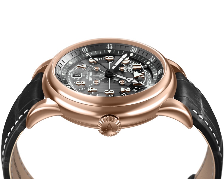 Aviator Douglas  Day Date Meca 41