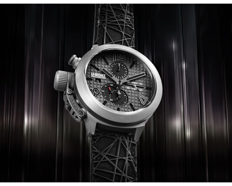 U-Boat Classico 45 mm Titanium Tungsteno Gray