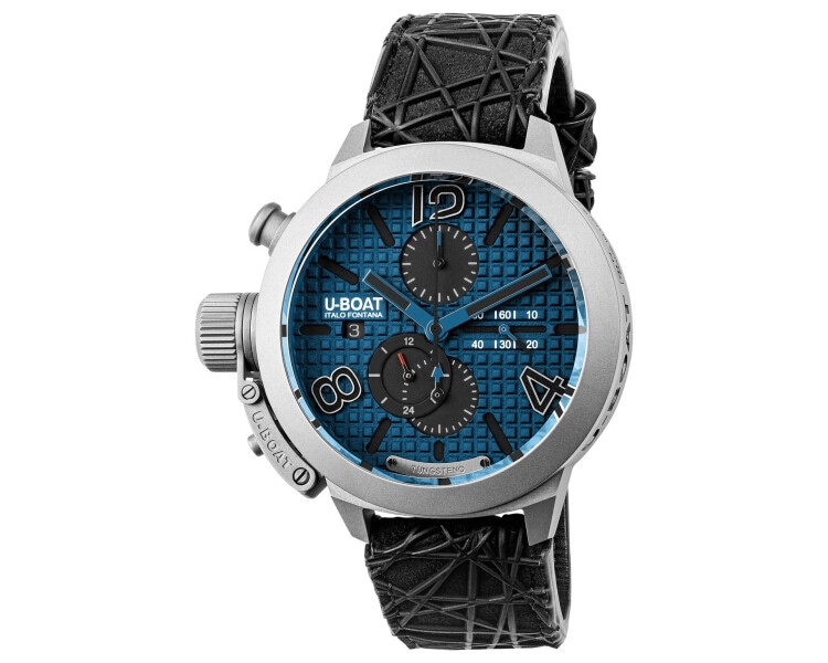 U-Boat Classico 45 mm Titanium Tungsteno Blue