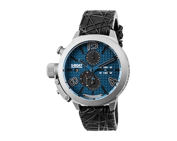 U-Boat Classico 45 mm Titanium Tungsteno Blue