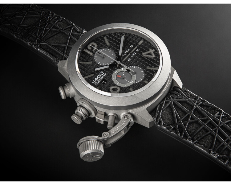 U-Boat Classico 45 mm Titanium Tungsteno Black