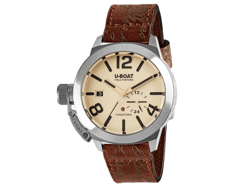 U-Boat Classico 42 mm Tungsteno Beige