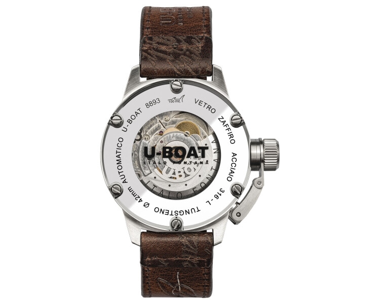 U-Boat Classico 42 mm Tungsteno Black