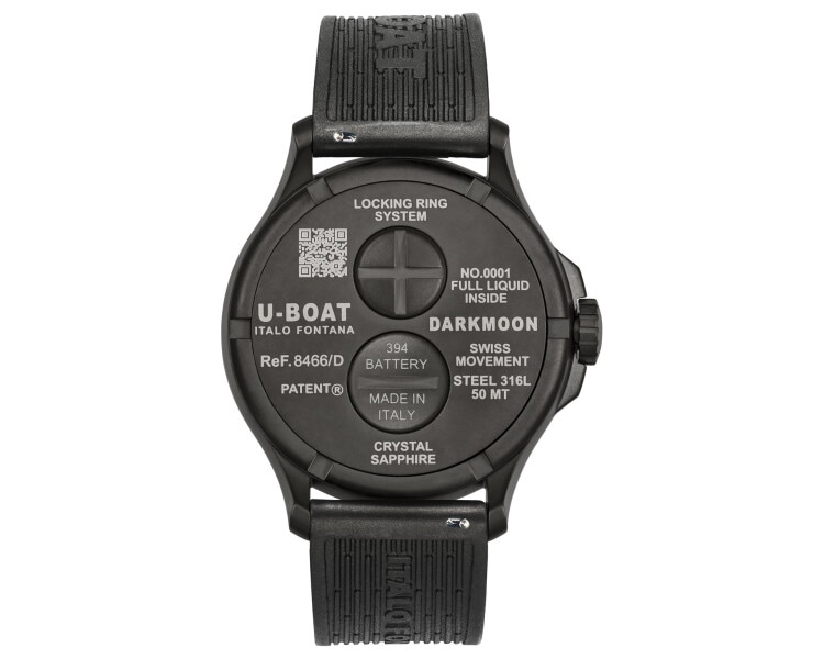 U-Boat Darkmoon Red Glass