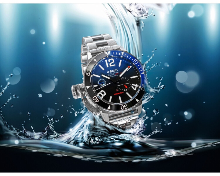 U-Boat Sommerso Ceramic Blue