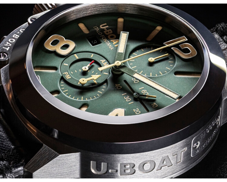 U-Boat Classico 45 mm Tungsteno Green