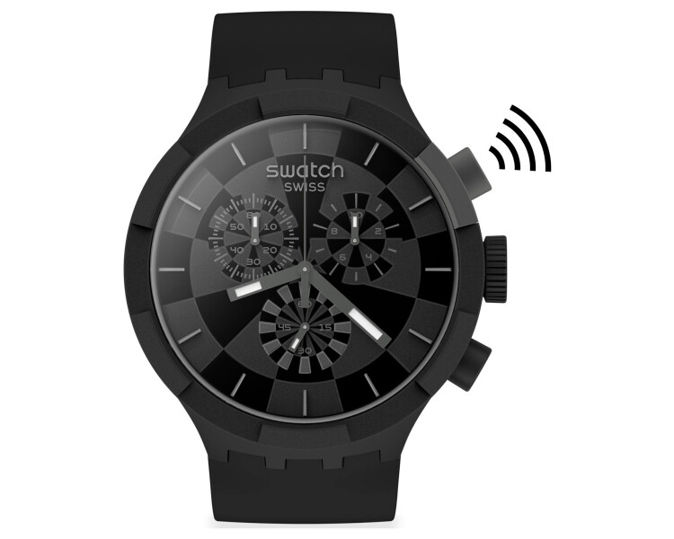 Swatch Checkpoint Black Pay!