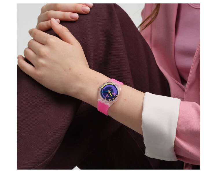 Swatch Swatch Neon Pink Podium