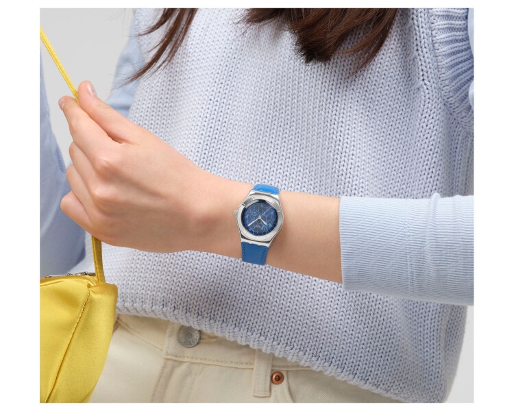 Swatch Blue Petal Promise