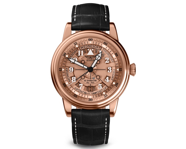 Aviator Douglas Day-Date Meca-41